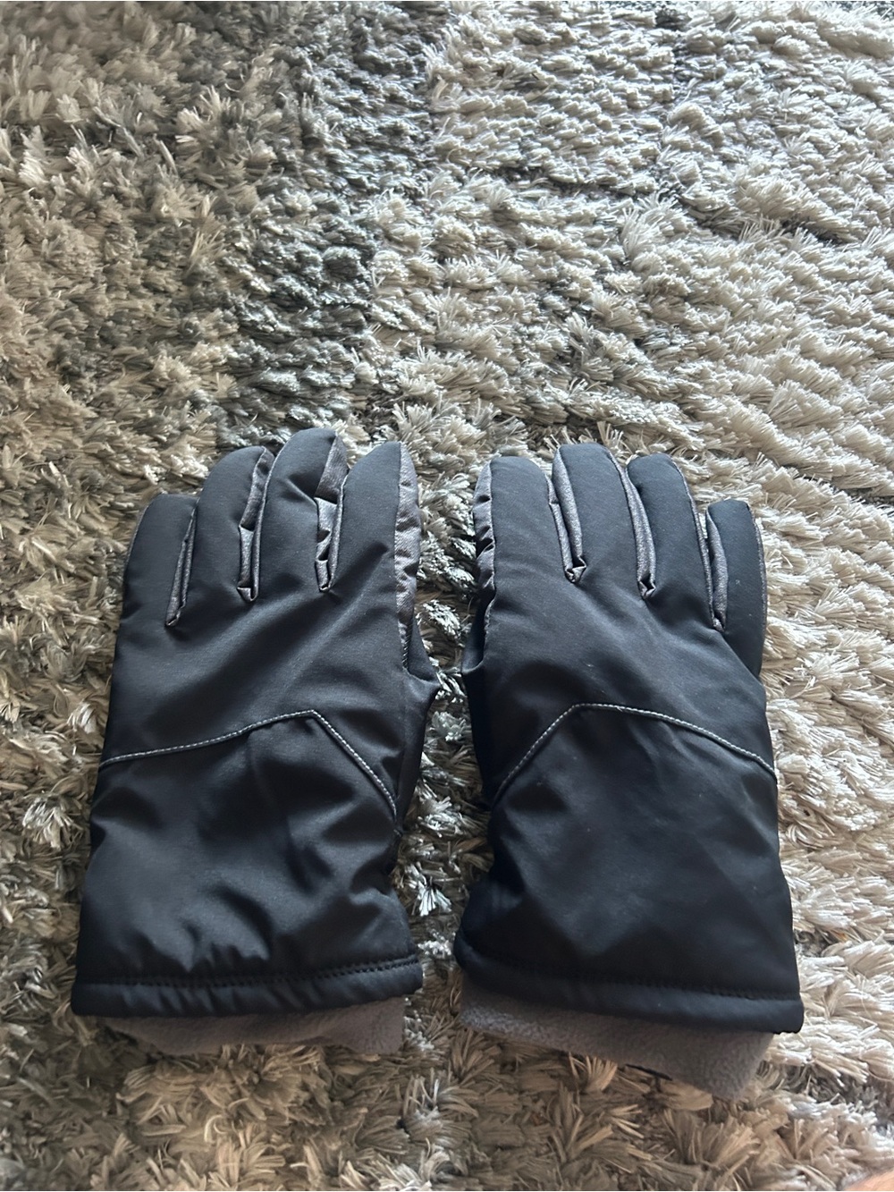 all in motion Black Men's Insulated Winter Gloves
